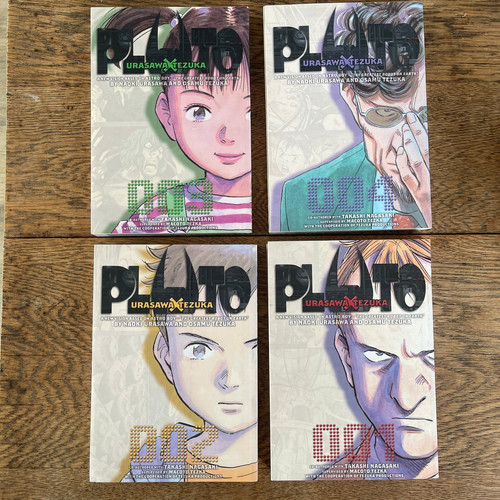 Pluto manga volume 4 - manga,