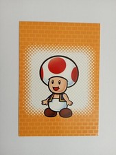 SUPER MARIO TRADING CARD COLLECTION PANINI 2022 TOAD n 220 NEW