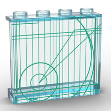 LEGO® Panel 1x4x3 Custom