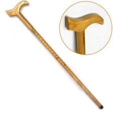 Bastone Da Passeggio Per Anziani Disabili Legno Marrone lunghezza 90cm idea