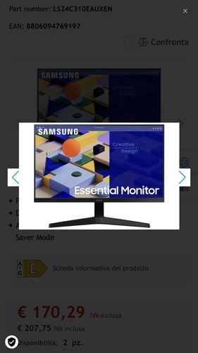 Samsung ls24c310eau full - ls24c310eau, 24"