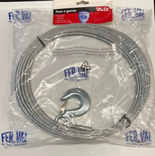 VALEX FUNE E GANCIO VERICELLO LUNGHEZZA FUNE 11M PORTATA MASSIMA 680 KG. 1450610