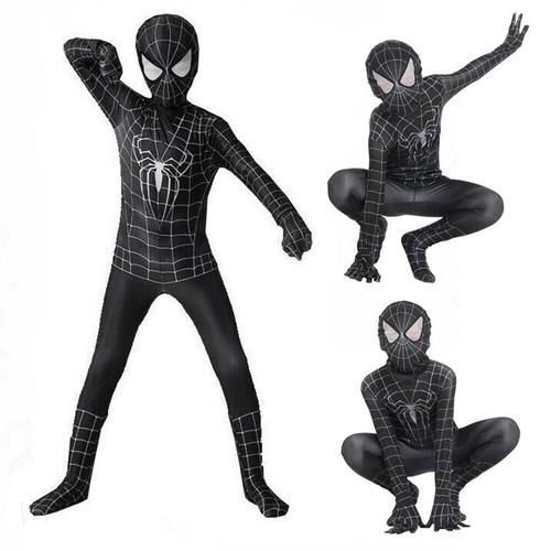 Costume spiderman nero - costume, bambino