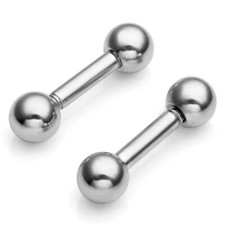 Piercing acciaio inox - inox, uomo