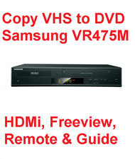 Samsung Dvd Recorder Vr475m