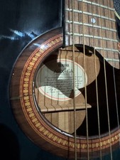 Chitarra acustica elettrica