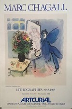 1988 Original Chagall Poster