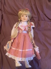 BAMBOLA PORCELLANA DIANA vintage COLLEZIONE THE PROMENADE COLLECTION