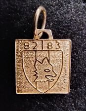 MEDAGLIA COMMEMORATIVA VITTORIA SCUDETTO ROMA 82-83 ORO 18kt COLLEZIONE SPORT