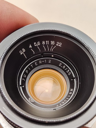 Jupiter lens 35mm 8 - 12,