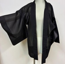 Kimono giapponese nero garza