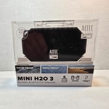 Altec Lansing Black Mini H20 3