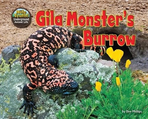 Gila monster burrow hole - monster's, (hole