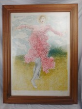 ENNIO CALABRIA LITOGRAFIA FIRMATA A MATITA TIRATURA LIMITATISSIMA