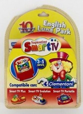 SAPIENTINO SMART TV English Luna Park Clown Videogioco Clementoni