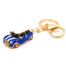 Mini portachiavi cooper - portachiavi, blu
