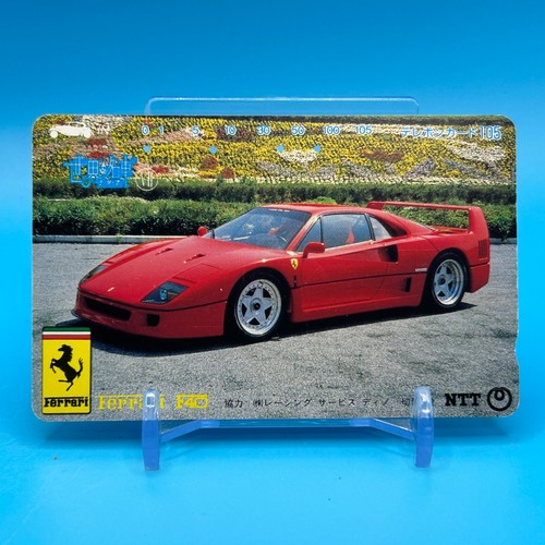 Scheda telefonica auto ferrari - scheda,