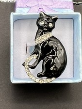 Anello gatto cristallo