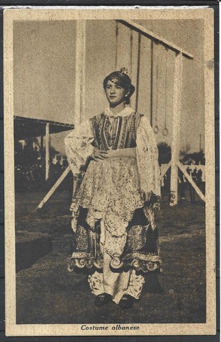 1940 albania tirana - tirana, costume
