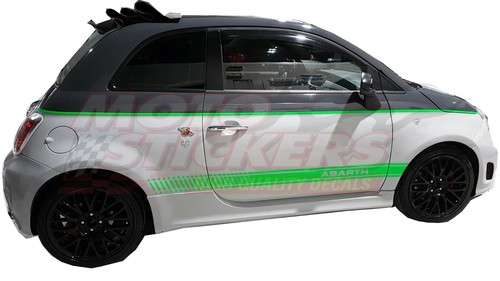 Adesivi fiat 595 kit - fiat,