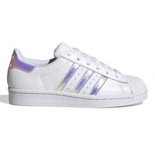 Adidas Superstar Donna ragazza 35 36 37 38 39 scarpe bianco rosa Junior FV3139