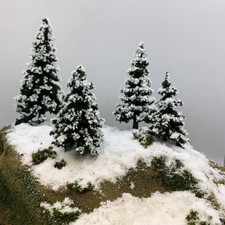 Lotto 5 miniature albero di