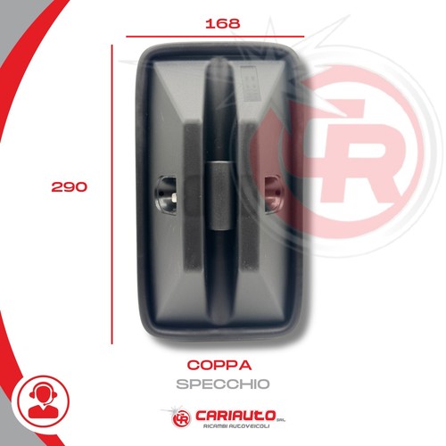 Specchio retrovisore coppa - specchio,