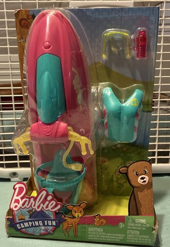 Barbie camping fun - camping, ski