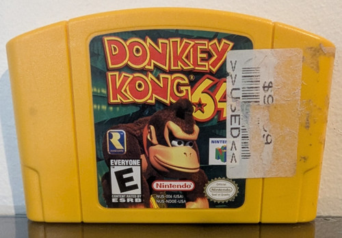Donkey kong nintendo - kong, 64