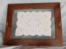 Vassoio in legno con Centrino