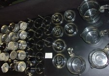 Lotto vintage 60 pezzi di vasi