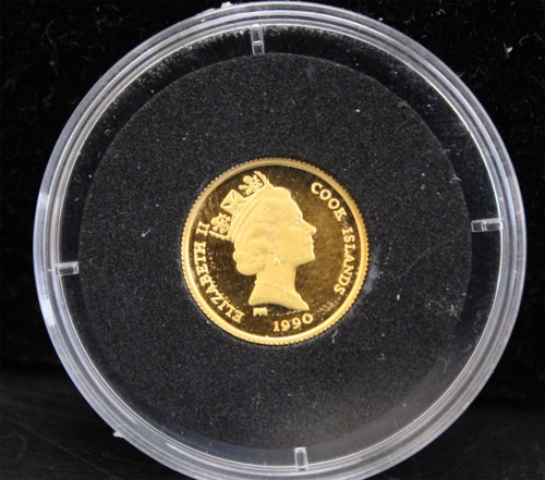 Cook island dollari - dollari, oro