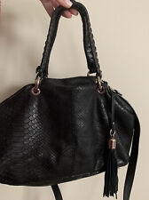 ROBERTA GANDOLFI Borsa donna nera vera pelle