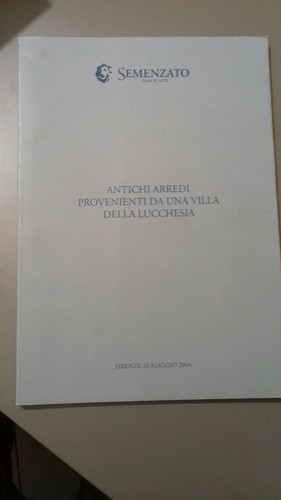 Catalogo casa aste semenzato - casa, d'aste