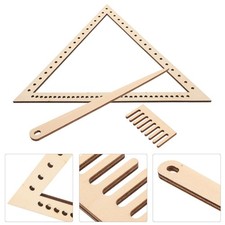  1 set telaio per tessitura a mano telaio artigianale telaio per tessitura