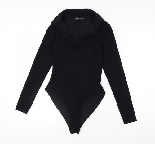 Body donna zara nero con - body,