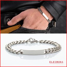 bracciale da uomo in acciaio