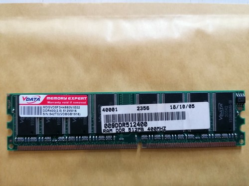 Banco memoria ram ddr - banco, 512mb