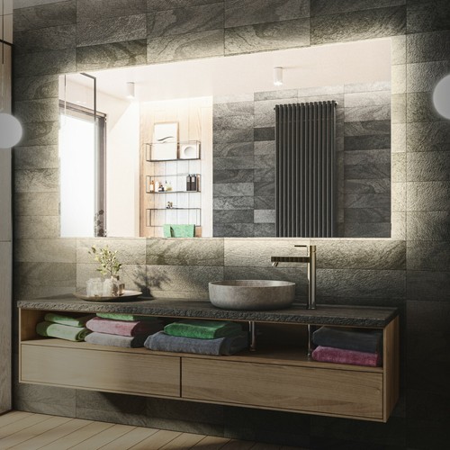 Specchio bagno con - da,