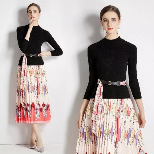 Tailleur completo nero rosso - completo,