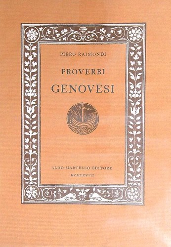 Proverbi genovesi raimondi - proverbi,
