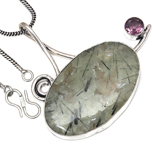 Ciondolo pietra prehnite