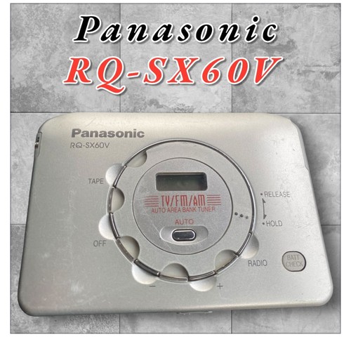 Panasonic sx60v radio - panasonic, rq-sx60v