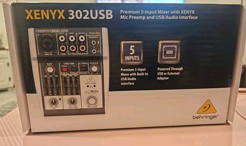 Behringer xenyx 302usb mixer - xenyx,