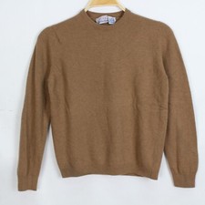Maglione Ballantyne in puro cashmere colore marrone taglia presunta M 