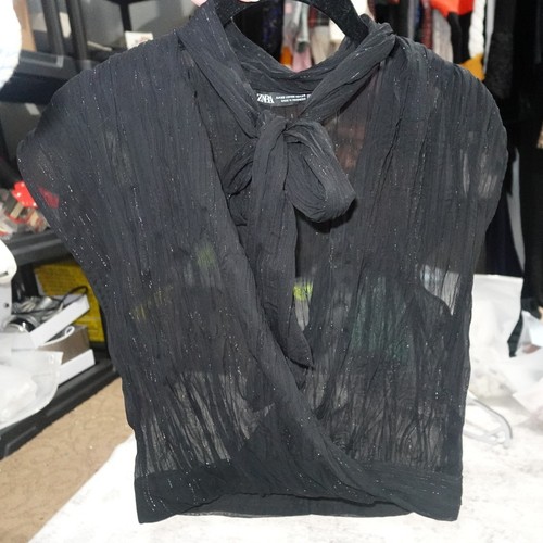Blusa zara nera - zara,