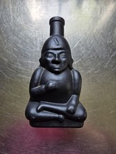 Bottiglia nera vuota vintage