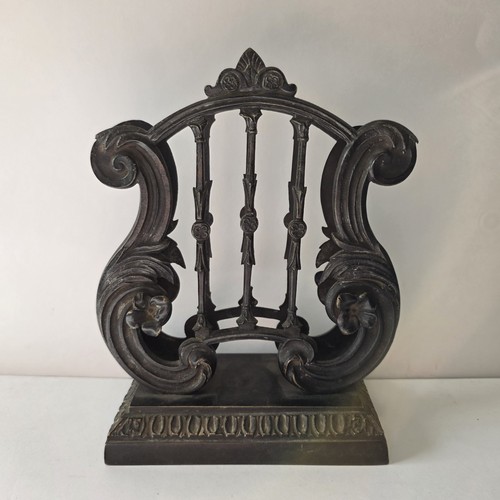Antico porta lettere bronzo - antico,