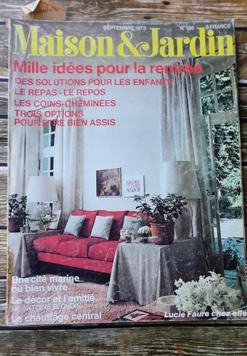 Settembre 1973 maison jardin - maison, &