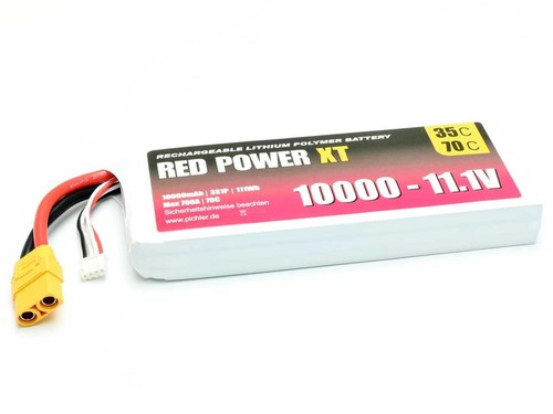 Batteria red power lipo - batteria,